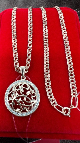 Колье ALA ALA_GLD505-0415 длина 55 см вес 6.29 г золото, без вставок