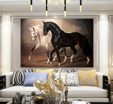 Araystudio.kz картина лошади 120x80 см