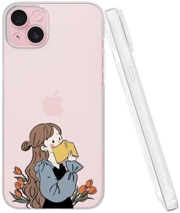 Чехол Mcover для Apple iPhone 15 Plus рисунок
