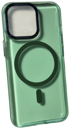 Чехол UMBOS для Apple iPhone 15 Pro Max светло-зеленый