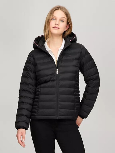 Демисезонная куртка Tommy Hilfiger черный