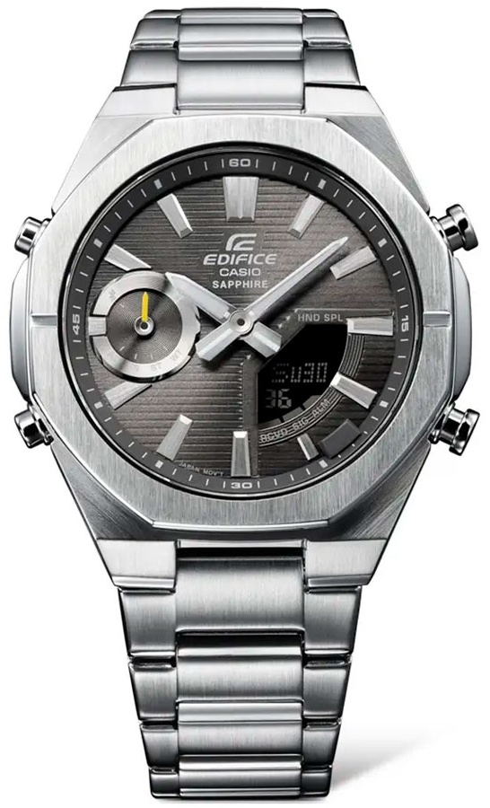 Кварцевые CASIO ECB-S10D-8ADF нержавеющая сталь