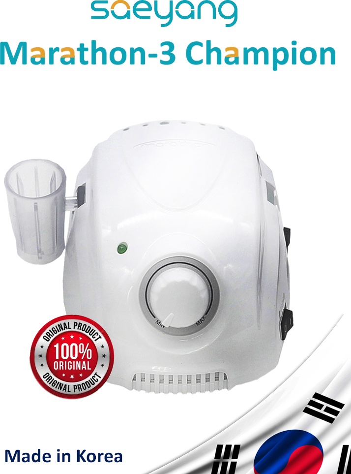 SAEYANG Marathon - 3 Champion White (Белый) блок маникюрного аппарата