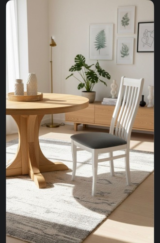 Стул АПОРТ Барон М, 98x45x43 см, серый, белый 1 шт.