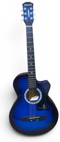Гитара акустическая Ronnie Wood RW-38C BLS синий