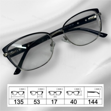 Elite Optical N.K.Karl для компьютера Очки для зрения очки ES4105 черный +3.50