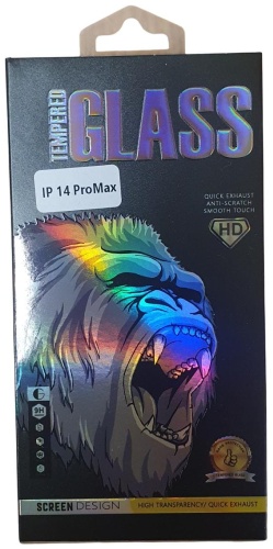 Стекло для Apple iPhone 14 Pro Max черный