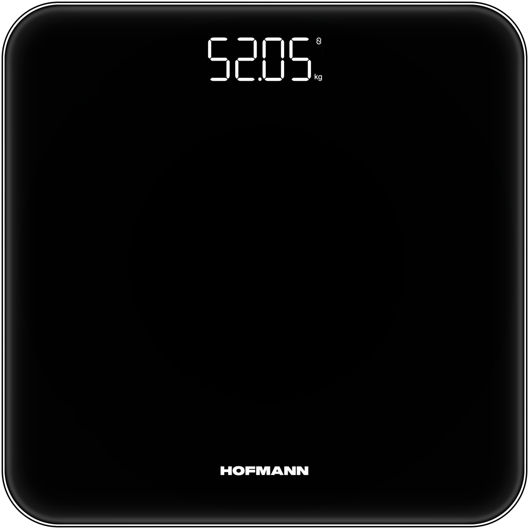 Напольные весы Hofmann электронные HBS2626LDBG/HF до 180 кг