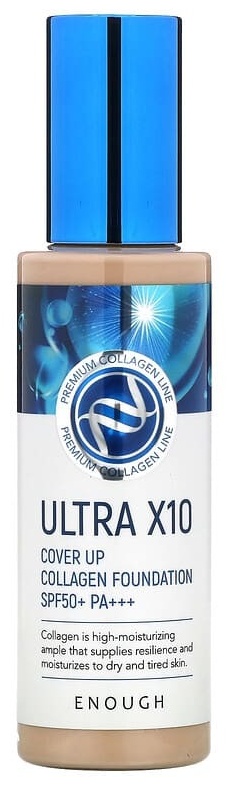 ENOUGH Ultra 10X SPF50+ тональный крем 13 светло-бежевый 100 мл