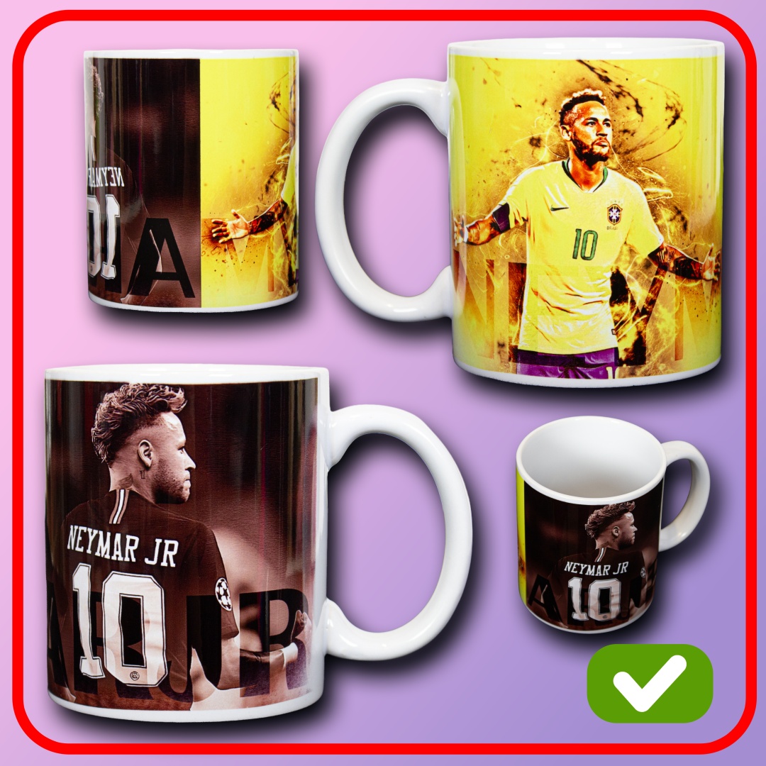 Кружка NEYMAR НЭЙМАР, 250 мл, керамика, 1 шт.