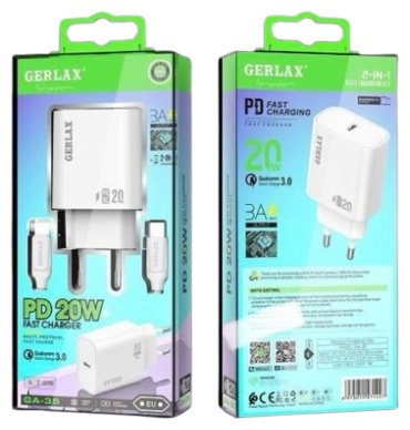 GERLAX GA-35 USB Type-C белый