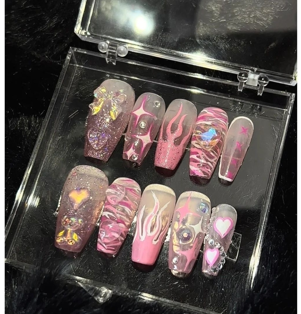 Nail Art накладные ногти 12323456 1 шт