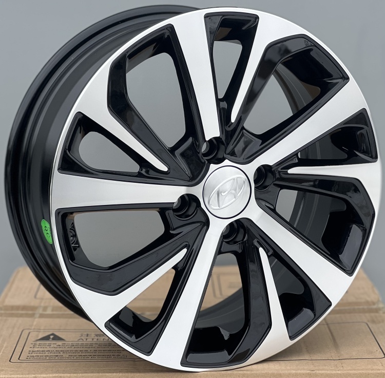 Rainbow ACCENT/RIO 159 6.5x16/4x100 D54.1 ET45 4 диска черный, серебристый