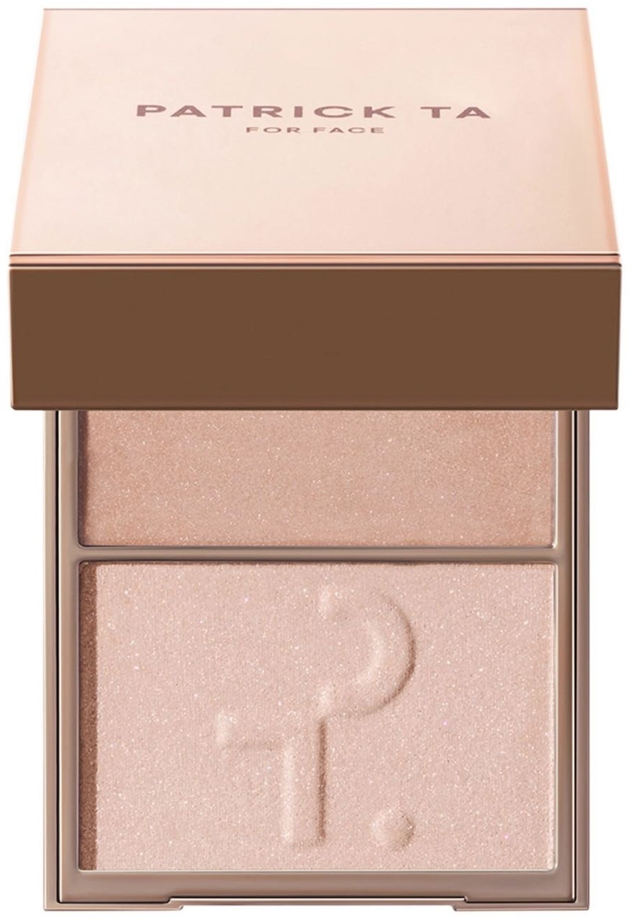 PATRICK TA Major Glow Creme & Powder Light Reflecting Translucent Highlighter Duo хайлайтер Sugar