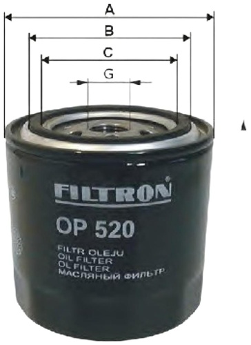 FILTRON масляный фильтр OP569