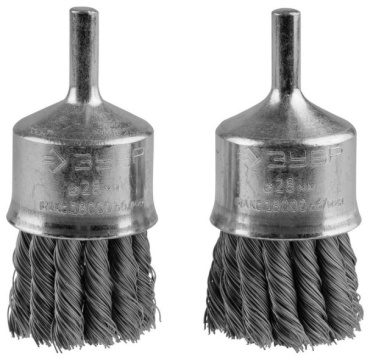 ЗУБР шлифовальная щетка 35227-19 19 мм, 2 шт