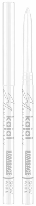 LUXVISAGE Soft kajal super stay карандаш-кайал белый snow white