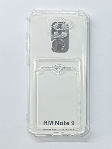Чехол для Xiaomi Redmi Note 9 прозрачный