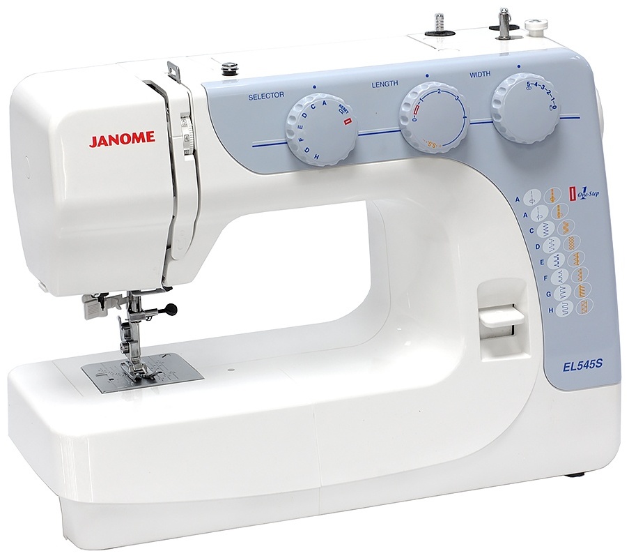 Швейная машина Janome EL 545 S серый-белый