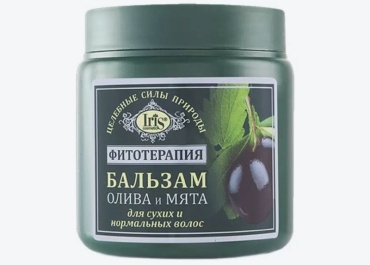 Iris cosmetic Фитотерапия Олива и мята бальзам 500 мл