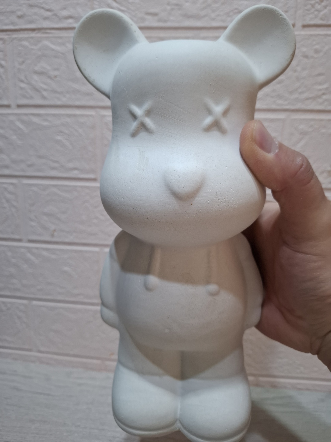 Bearbrick, гипс