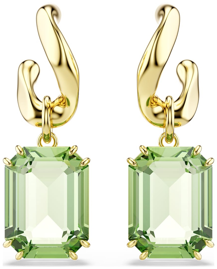 Серьги Swarovski бижутерный сплав, кристаллы Swarovski
