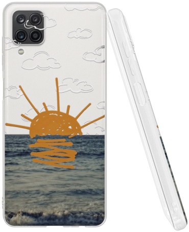 Чехол Mcover для Samsung Galaxy A12 рисунок