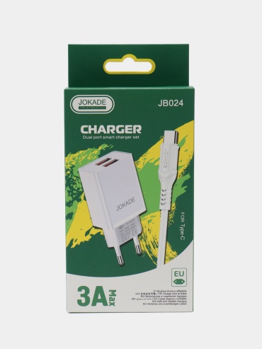 JOKADE JB024 USB Type-C, USB 15 Вт белый