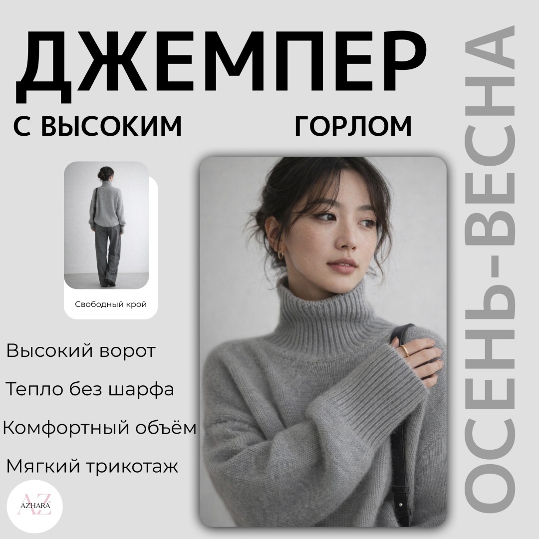 Джемпер Armashka серый