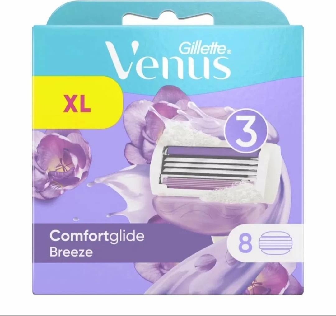 Gillette Venus Comfortglide Breeze сменные кассеты 8 шт
