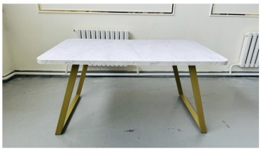 Обеденный стол Глория, 180х90x75 см, ЛДСП, белый