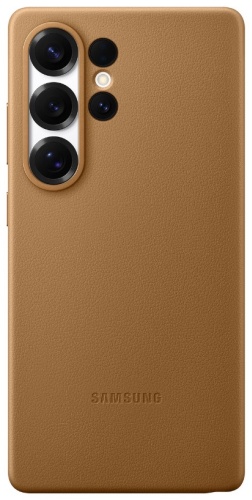 Чехол GLASS для Samsung Galaxy S26 Ultra коричневый