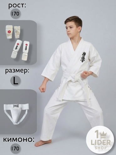 30439126_06 комплект для карате 170 LiDer Shop белый L, XL