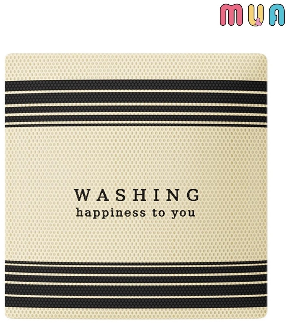 MUA мешок для стирки SMALL SIZE 30*40 СМ WASHING HAPPINESS бежевый 1 шт