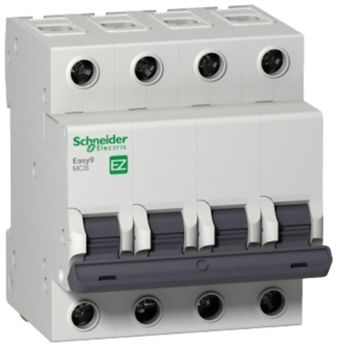 Schneider Electric автоматический выключатель 4P 16 A, 4.5 кА, 400 В
