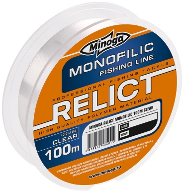 Леска Minoga монофильная RMCL100-025 0.25 мм прозрачный