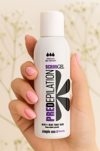 Simple Use Beauty гель-скраб перед депиляцией 150 мл