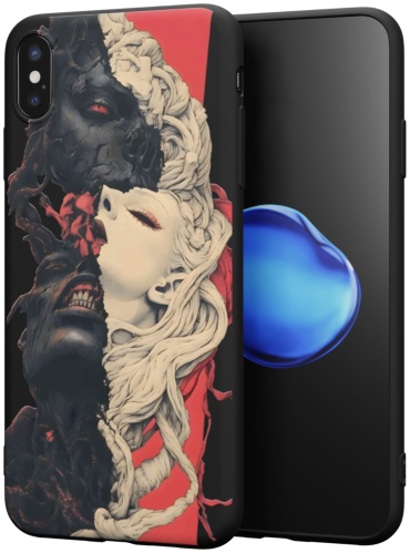 Чехол Mcover для Apple iPhone Xs Max рисунок