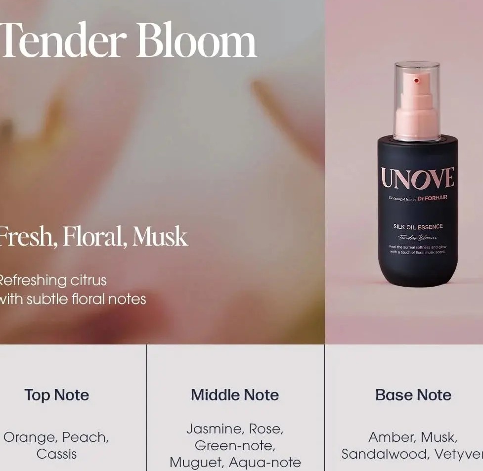 Unove Silk Oil Essence Tender Bloom эссенция 70 мл