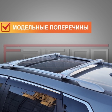 FAIRING FG-OKA2S Geely Okavango 2022-2025 серебристый