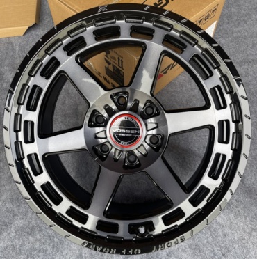 Replica RT Wheels 6195 9x18/6x139.7 D110 ET10 BLACK+black coating 9x18/6x139.7 D110 ET10 4 диска черный