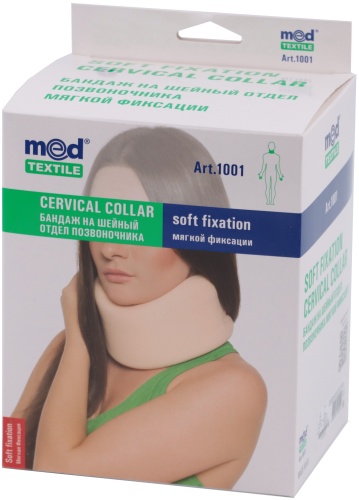 MedTextile 1001 бандаж на шейный отдел размер 1 бежевый