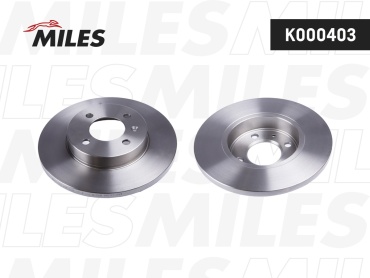 Диски MILES передние K000403
