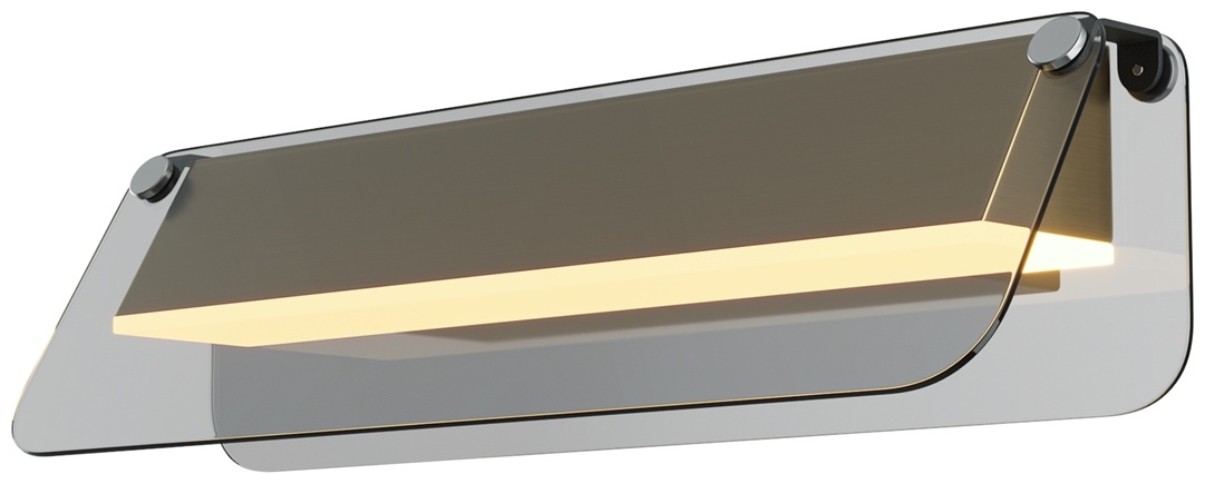 Бра настенный Maytoni LED, черный, серый