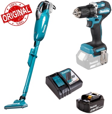 Наборы электроинструментов Makita DGL284FZ+DDF487Z+191A25-2 2 в 1