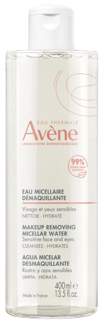 Avene Micellar Water лосьон для снятия макияжа 400 мл