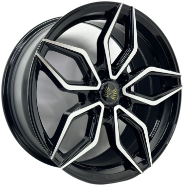 Top Grade 441 8x18/5x114.3 D67.1 ET35 4 диска черный, серебристый