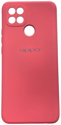 Чехол для OPPO A15, A15S розовый