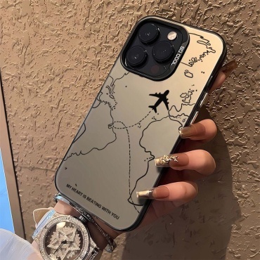 Чехол для Apple iPhone 16 Pro Max серебристый