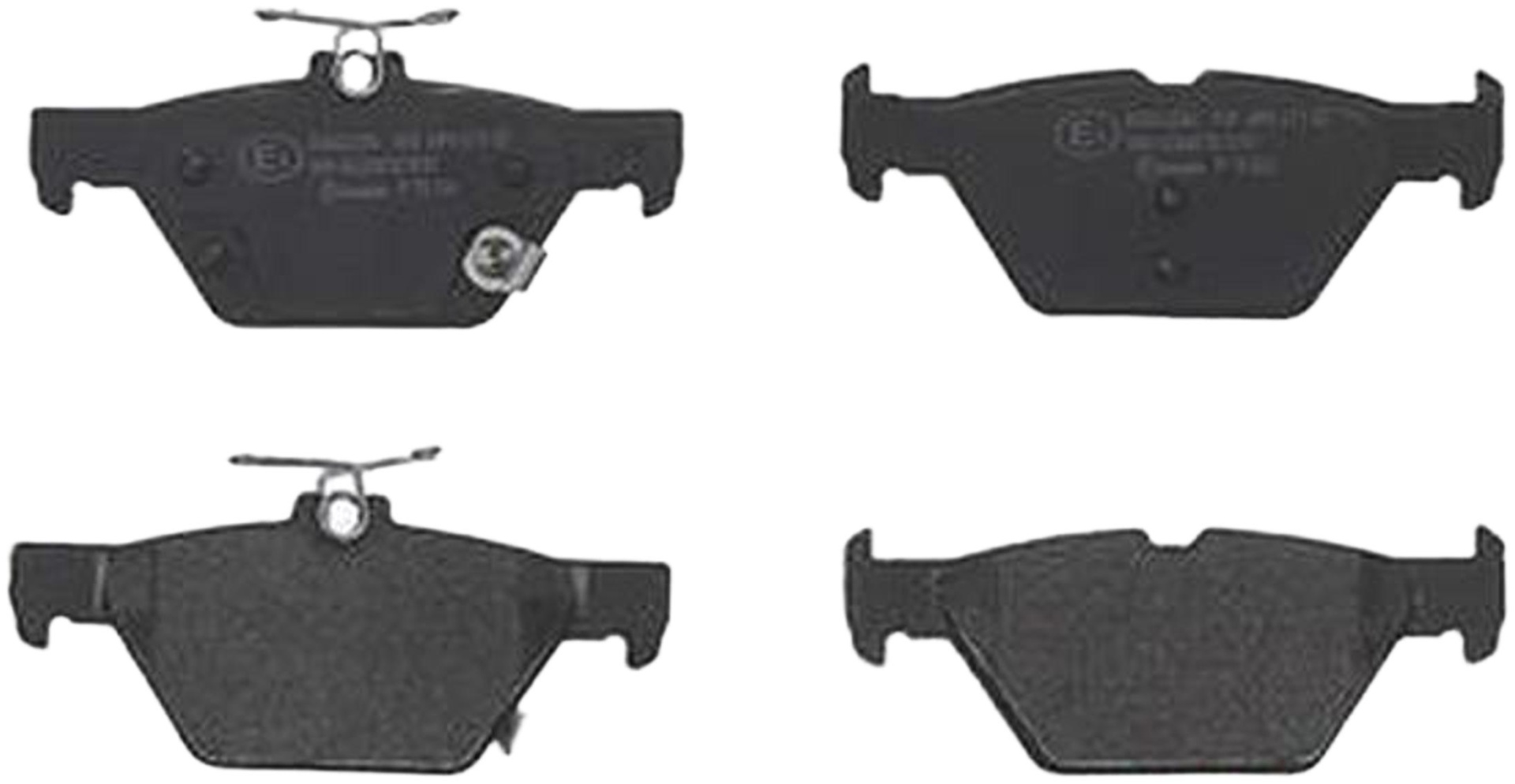 Колодки Brembo задние P78026
